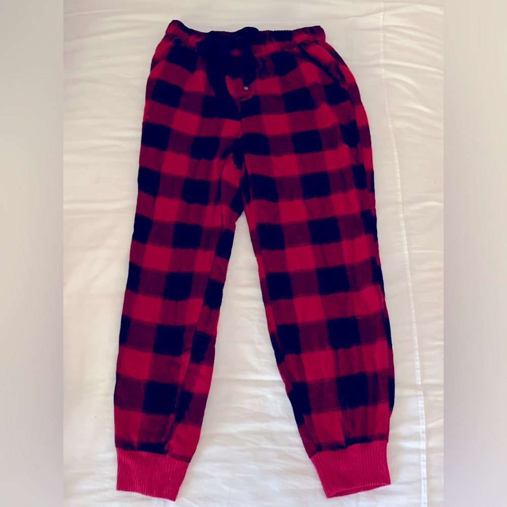 Abercrombie and Fitch Plaid Jogger Pajama Pants